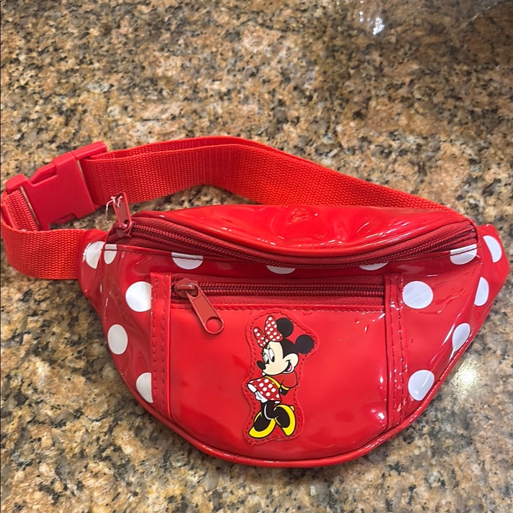 Disney Red and White Mickey Mouse Fanny Pack